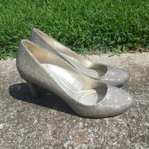 Gold/Silver 2 Inch Heels by Bandolino
